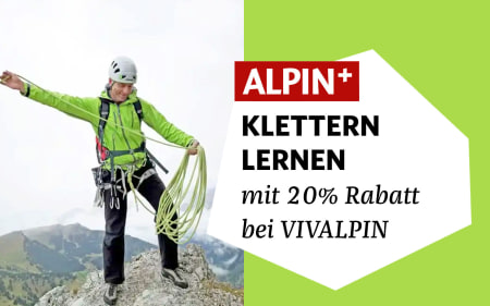 20% Rabatt auf VIVALPIN Touren, Kurse 