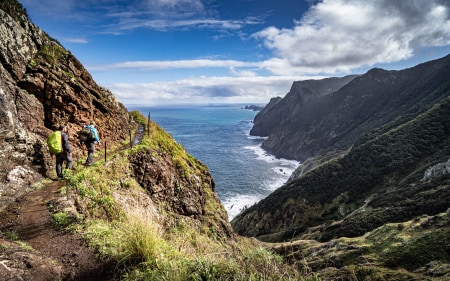 Wanderer auf Madeira