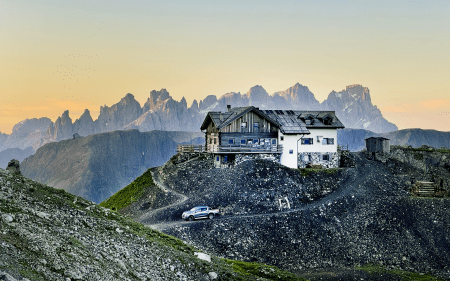 Die Berg­vagabundenhütte 