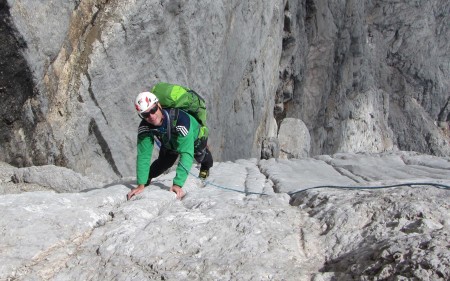 Schwere Klettertour: Über den Steinerweg auf den Dachstein