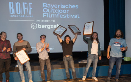 Die Preisträger des Bayerischen Outdoor-Filmpreis 2022