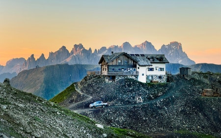 Dolomitenperle im Val die Fassa: Die Bergvagabundenhütte