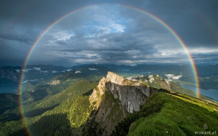 ALPIN-PICs im September: "Regebogen und Wolkenstimmungen am Berg"