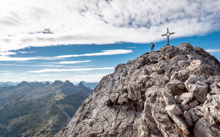 Der Krottenkopf: Auf den höchsten Gipfel der Allgäuer Alpen