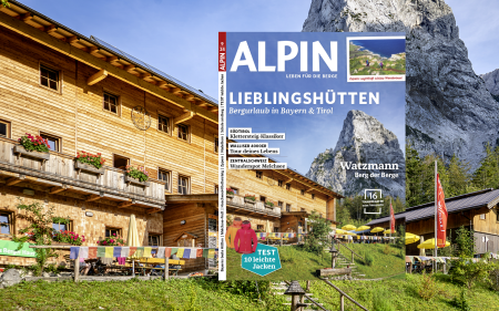 ALPIN 09/24: Lieblingshütten - Bergurlaub in Bayern & Tirol