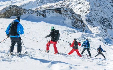 Skihochtour: Wann brauche ich das Seil im Aufstieg & in der Abfahrt?