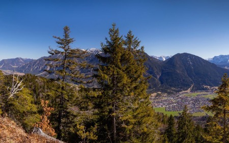 Blick vom Schafkopf auf Farchant