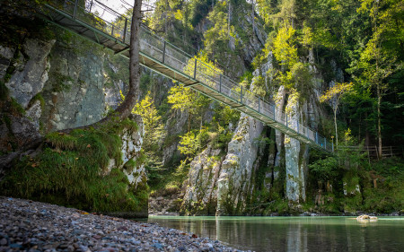 Die Entenlochklamm bei Kössen