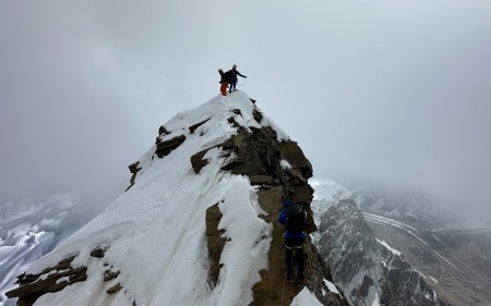 Jonas Schild und Stephan Siegrist gelingt neue Route an Sechstausender