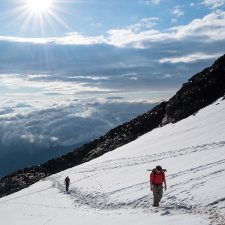 Der Habicht ist für alpin erfahrene Wanderer weitgehend problemlos zu besteigen.