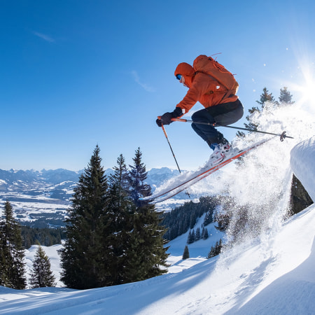 Skitouren in Bayern vom Allgäu bis Berchtesgaden.