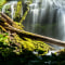 Namenloser Wasserfall in Oregon