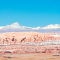Neuschnee über der Atacama-Wüste