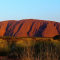 Uluru Rock in der zentralaustralischen Wüste