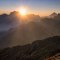 Sonnenaufgang vom Monte Nuvolau