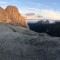 Schöner Sonnenaufgang ( Alpenglühnen-Enrosadira)