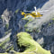 ADAC - Hubschrauber im Einsatz in den Bergen