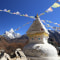 Ama Dablam and Stupa