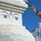 Stupa im Blickfang der Ama Dablam