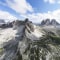 Panorama der Sixtner Dolomiten