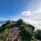 Blick auf das Meer und Wolkenmeer am Pico Ruivo Madeira