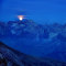 Mondaufgang in der Allgäuer Bergen