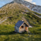 Blick vom Watzmannhaus auf die Mittelspitze