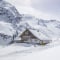 Potsdamer Hütte im Winter