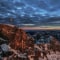 Zugspitze bei Sonnenuntergang