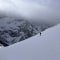 Skitour bei Nebel