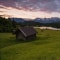 Sonnenaufgang am Geroldsee