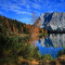 Spiegelung im Bergsee