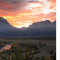 Sunset at Teton Range