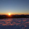 Sonnenuntergang auf dem Herzogenhorn