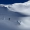 Skitour:  Spuren - Schatten- Skulpturen