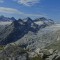 Blick von der Cima Payer auf Lobbia und Madrone Gletscher