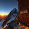Sonnenuntergang am höchsten Berg Österreichs
