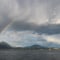 Regenbogen über dem Lago Maggiore