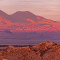 Der Vulkan Licancabur(Chile) bei San Pedro de Atacama im Abendlicht