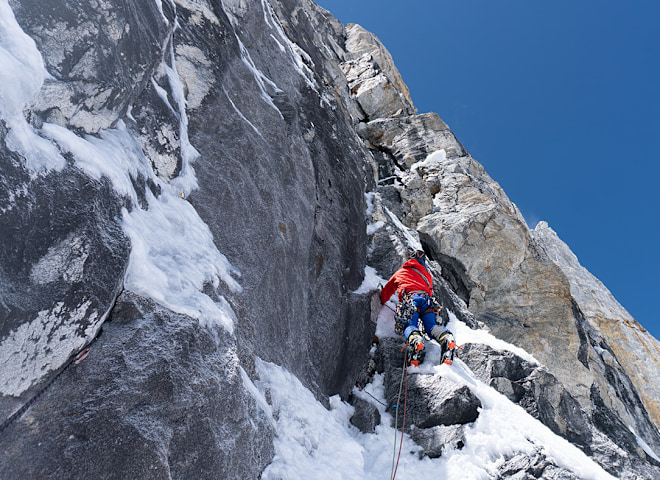 <p>Verschneidung in der Headwall.</p>