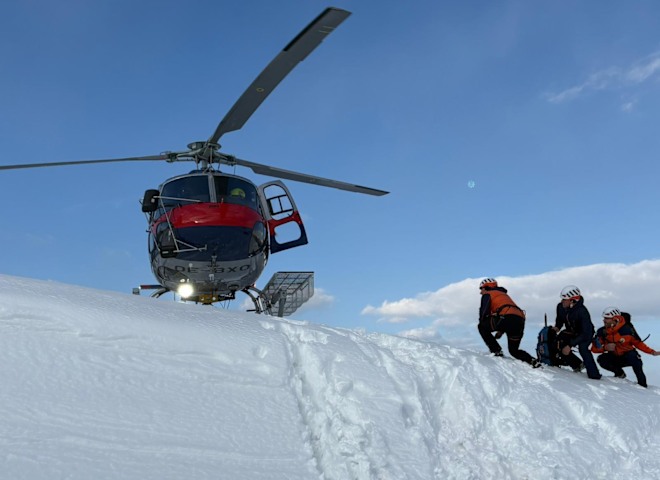 <p>Einsatz in den Leoganger Steinbergen: Rettung per Helikopter</p>