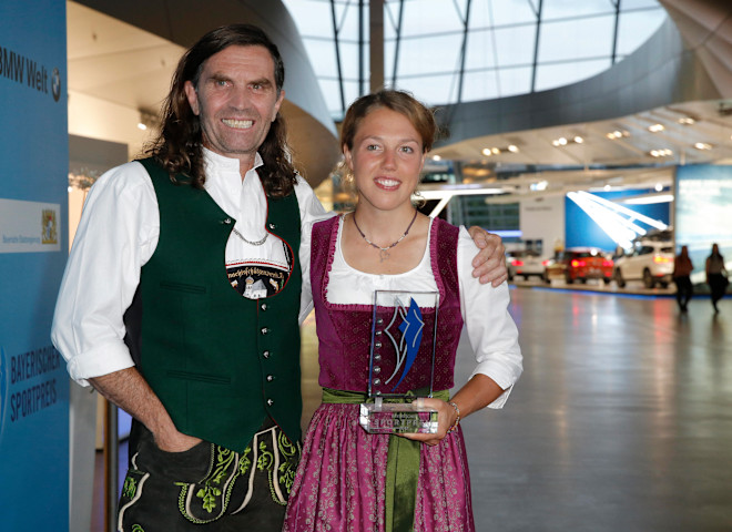 <p>Vereint in ihrer Leidenschaft für die Berge und das Klettern: Thomas Huber und Laura Dahlmeier.</p>