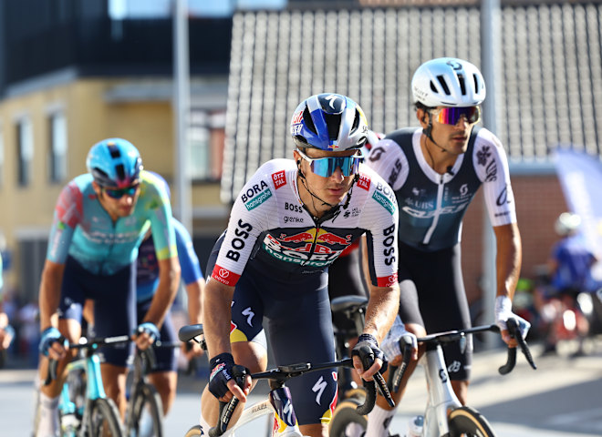 <p>Anton Palzer bei den "Kampioenschap van Vlaanderen 2025".</p>