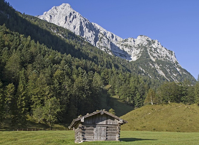 <p>Ein Tourenziel der Vermissten: die Wettersteinspitze.</p>