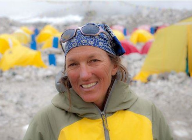 <p>Everest-Besteigerin und Wahl-Nepalesin: Billi Bierling dokumentiert Everest-Expeditionen.</p>
