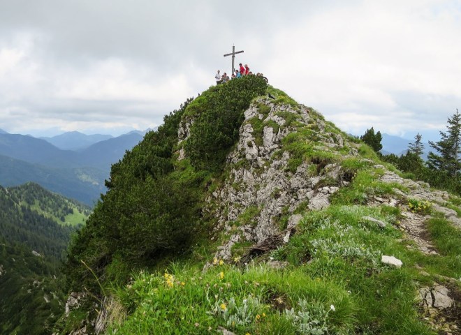 <p>Einer der höchsten Gipfel der Tegernseer Berge: der Risserkogel.</p>