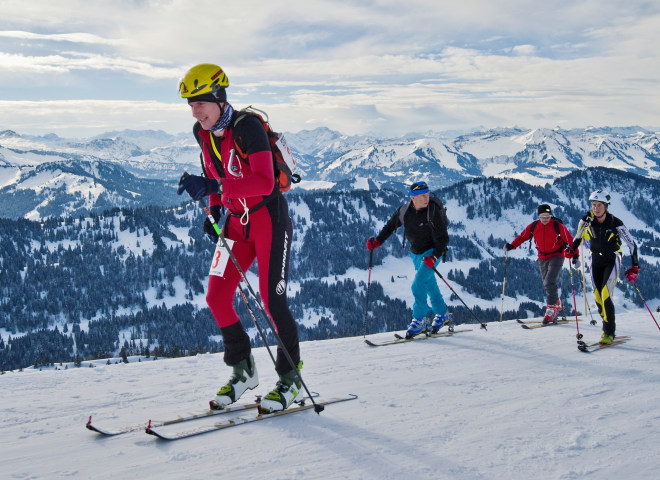 <p>Teilnehmer an Skitourenrennen haben Spezialski, die nicht für den "normalen" Tourengebrauch gedacht sind.</p>