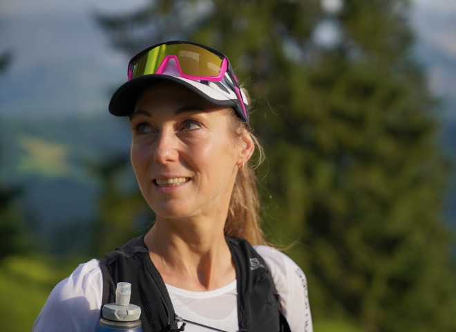 <p>Bekanntes Gesicht der deutschen Trailszene: Eva-Maria Sperger.</p>