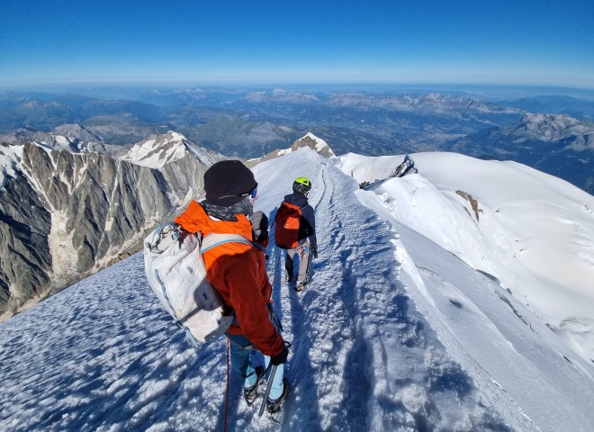 <p>Den Montblanc mit seinen 4810 Metern sollte man nicht ohne solide Höhenvorbereitung angehen.</p>