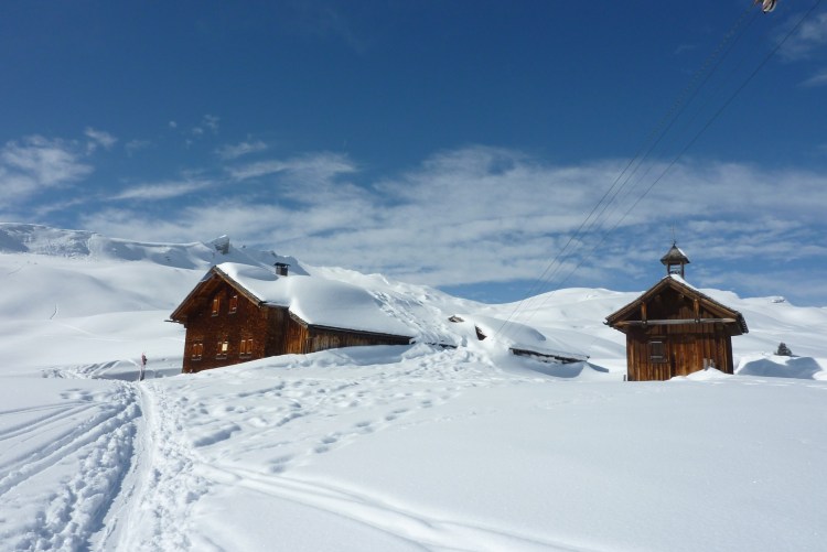 Ifersgunt-Alpe im Winter